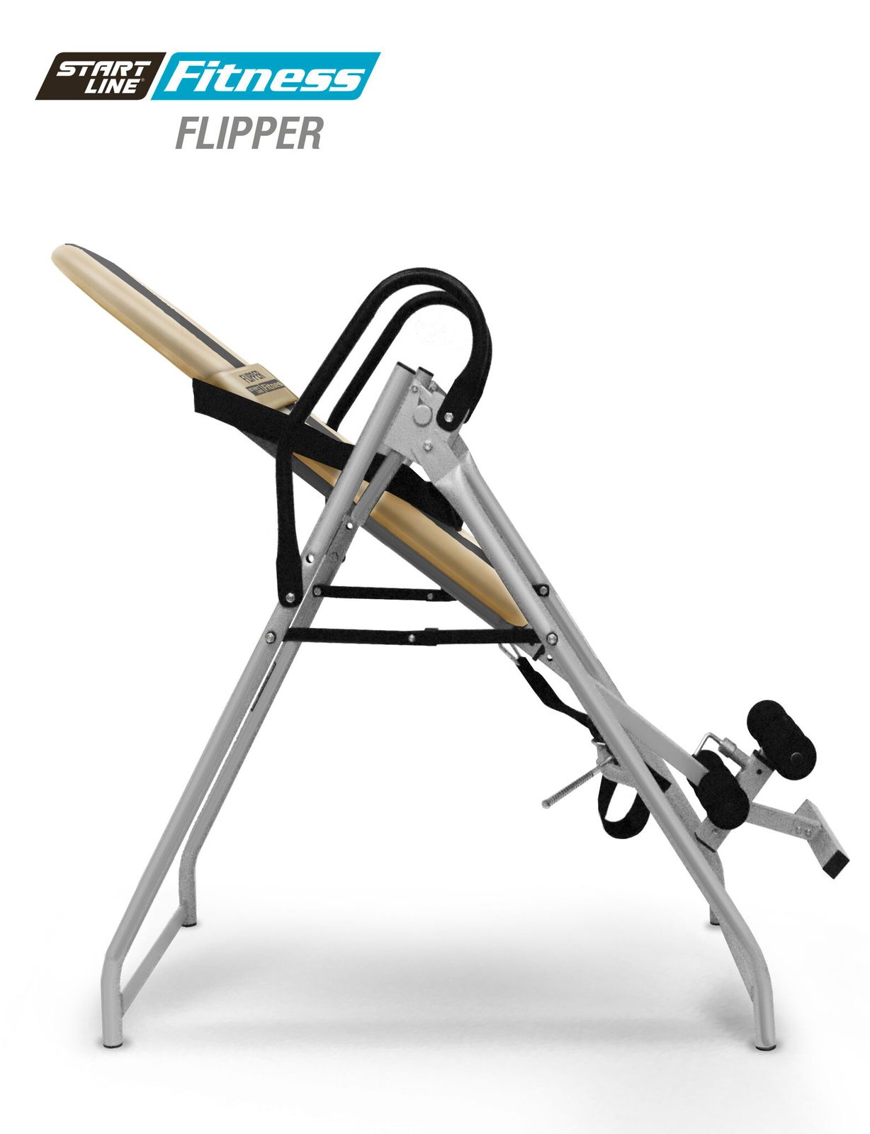 Инверсионный стол FLIPPER бежево-серый c подушкой фото №13