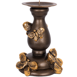 Подсвечник Баттерфлай Бронза