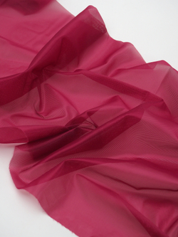 Сетка корсетная марсала метражом