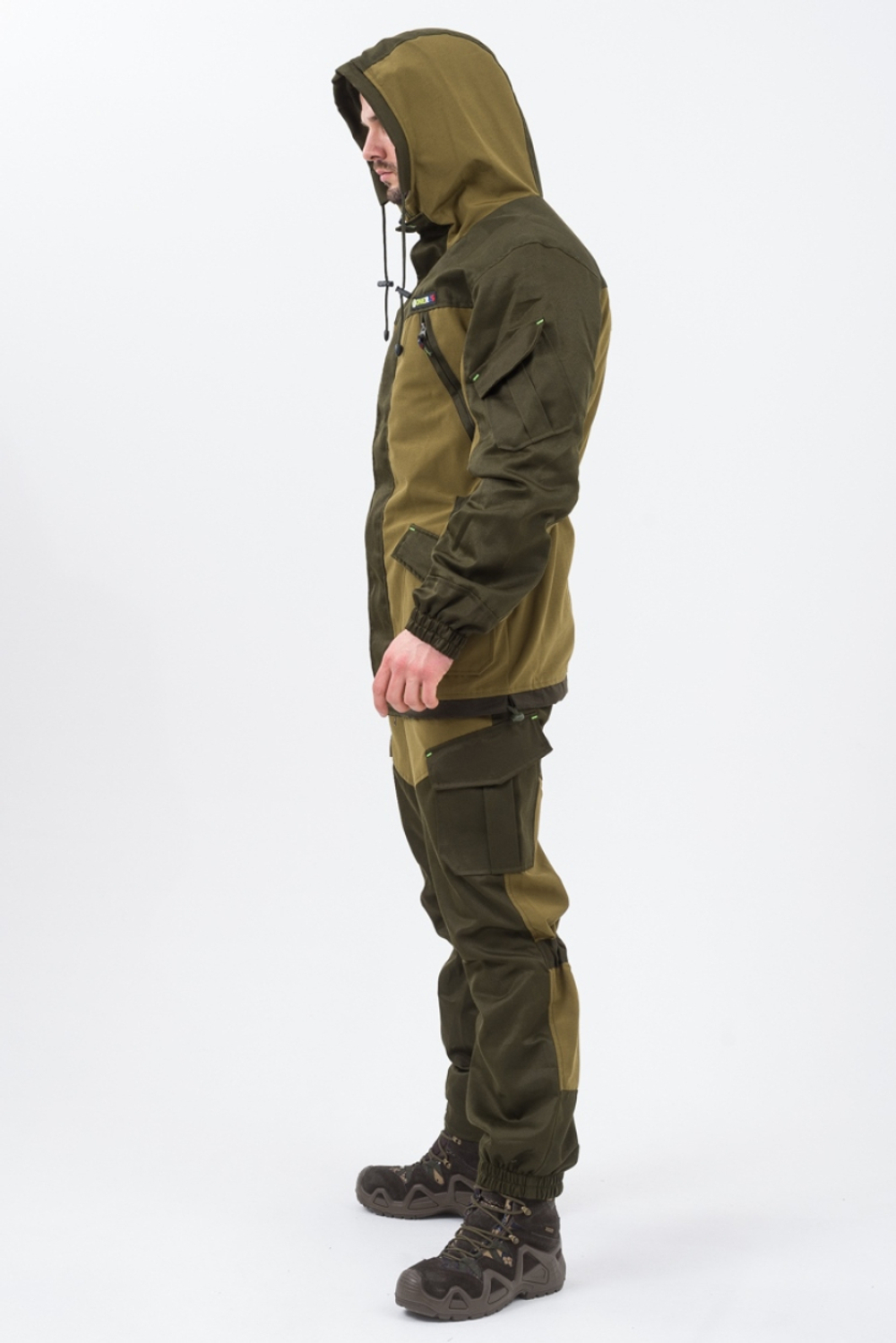 Демисезонный мужской костюм Onerus Горный -5 (Палатка, флис) Хаки