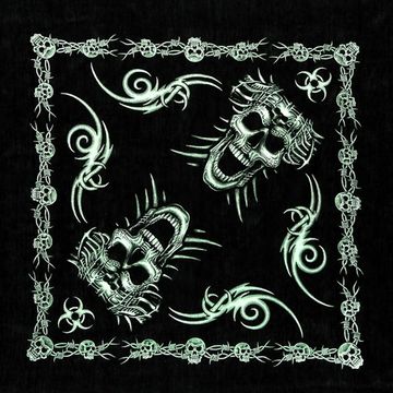 Бандана Череп биомеханика (067)