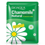 Маска для лица BioAqua Chamomile natural + Glycerine с ромашкой и глицерином, увлажняющая, 30 г