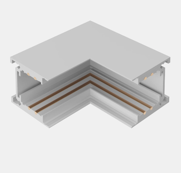 Внутренний угол-соединитель для подвесного/накладного магнитного шинопровода ST1007.539.00 белый Skyline 48+ ST-Luce