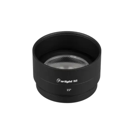 Насадка с фиксированным углом LGD-ARTIFACT-LENS-R65 (BK, 15 deg) (Arlight, Металл) 057120
