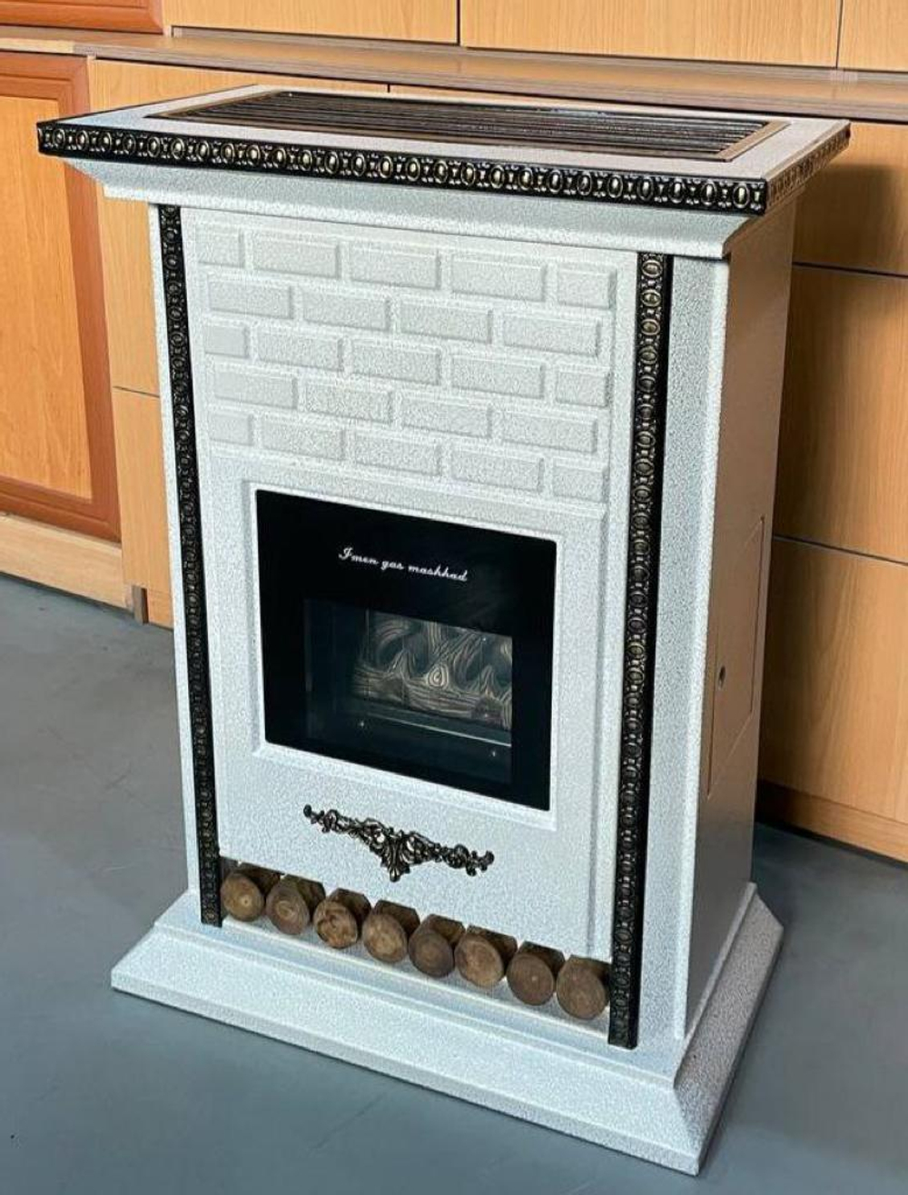 Газовый камин IMENGAS 11 BG (кирпичики) (40м2)