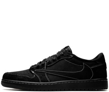 Premium Кроссовки Nike x Travis Scott Air Jordan 1 Low "Black Phantom"
