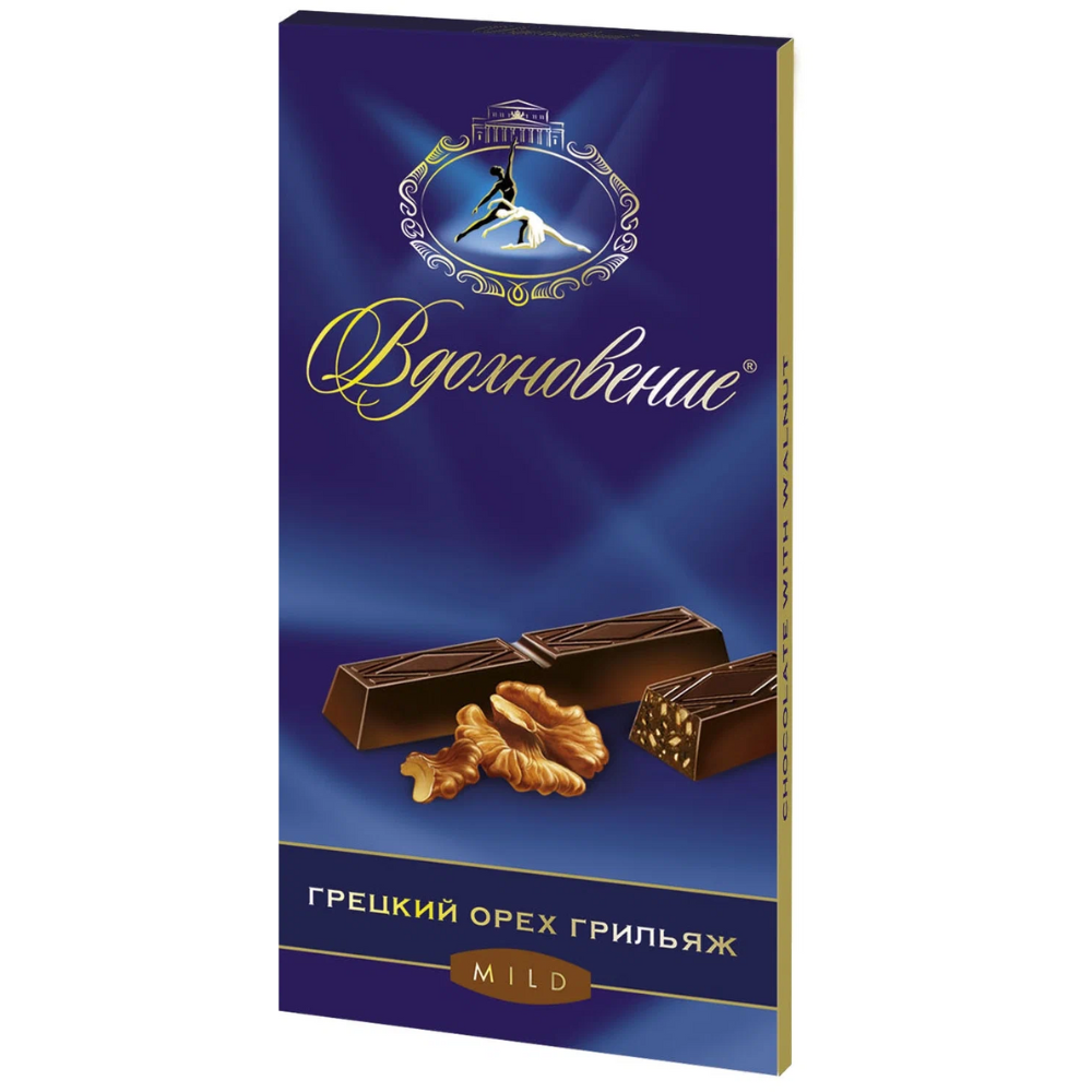 Шоколад Вдохновение Грецкий орех 100 гр