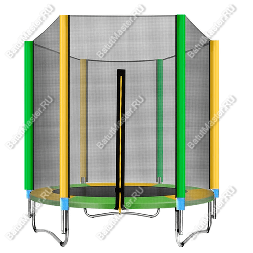 Батут детский с сеткой, 5 фт