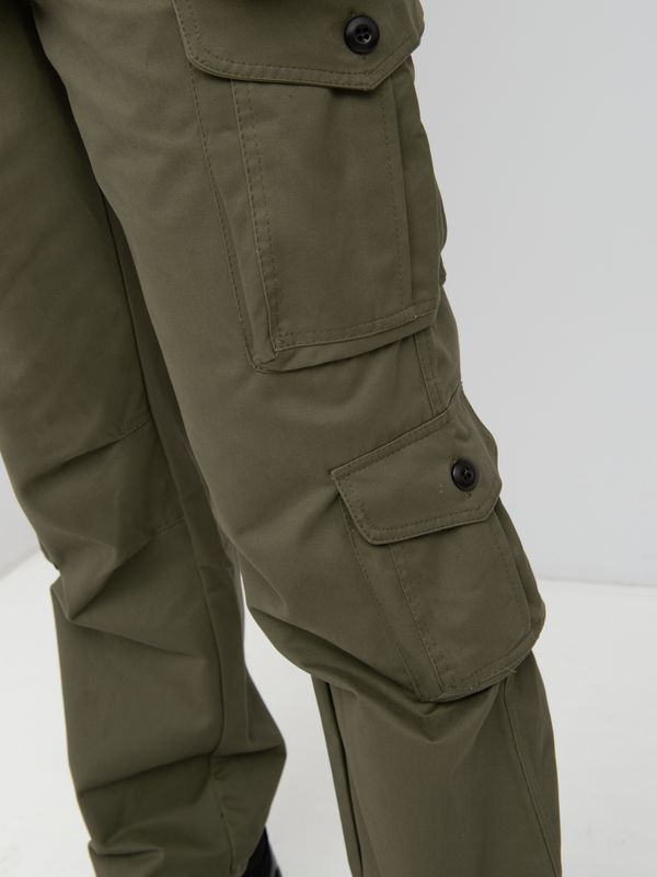 Костюм летний Крафт ткань Cotton цвет Хаки