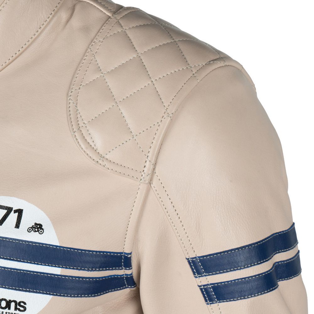 Blouson Chevy Cuir Buffalo / Бежевый