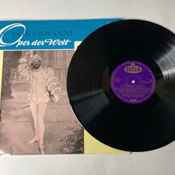 Винтажная виниловая пластинка LP Mozart Моцарт, Don Giovanni Дон Жуан Arien Und Szenen (Германия 1966)