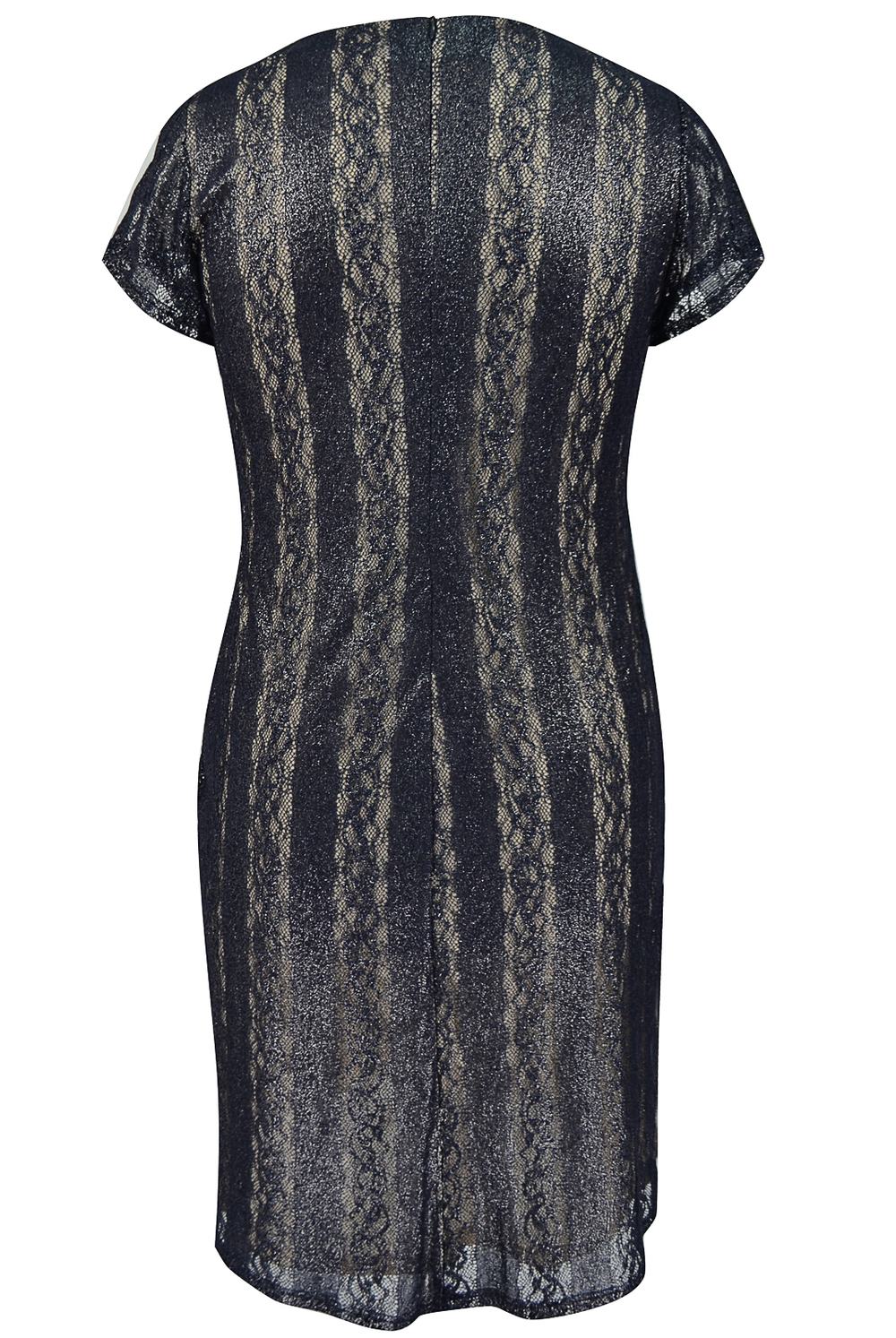 Платье женское 1745ЛП, Синее серебро #241СС051745ЛП
