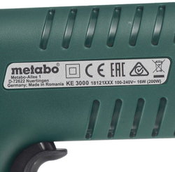 Metabo KE 3000, 200 Вт зеленый