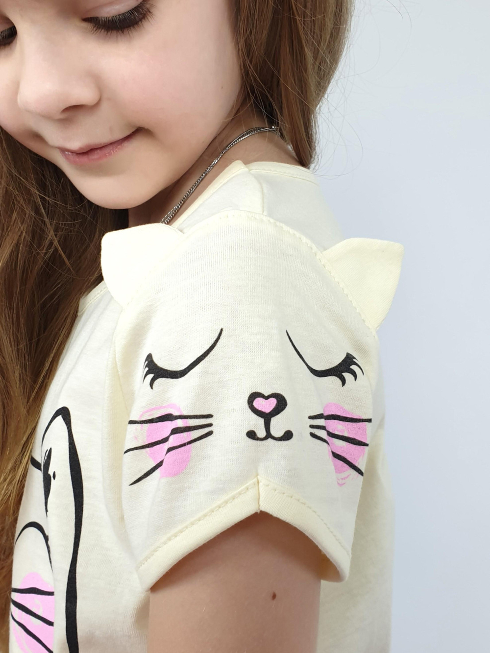 6-90-1 Футболка для девочки