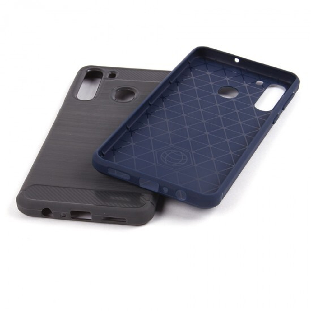 Противоударный чехол для Samsung Galaxy A21, 009508 Красный