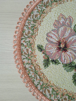 Декоративная сервировочная салфетка (d 30) Айва