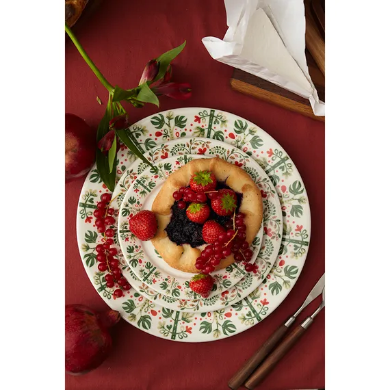 Набор тарелок love birds из коллекции birds of paradise в подарочной упаковке, D18 см, 2 шт.