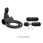 Виброкольцо Pretty Love Osmond с подхватом мошонки и вибрацией