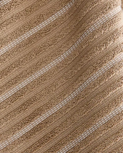 ZARA HOME КУХОННОЕ ПОЛОТЕНЦЕ ИЗ МАХРОВОГО ХЛОПКА В ПОЛОСКУ, БЕЖЕВЫЙ