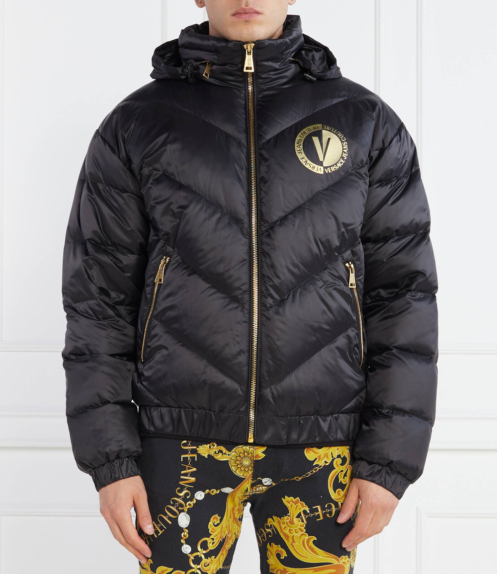 Пуховая куртка Versace Jeans Couture - черный(75GAUD05CQN6D)