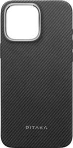 Чехол Pitaka для iPhone 16 Pro Military-Grade Protective Case, Black/Gray (KI1601PPA)