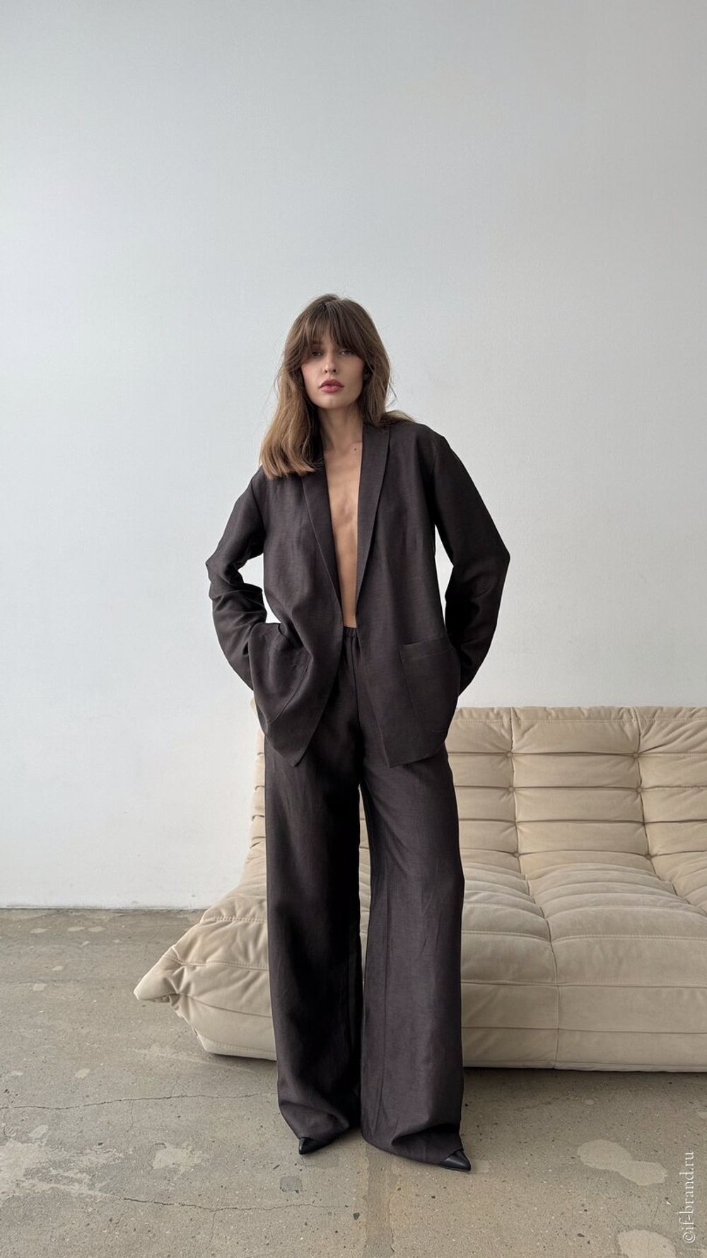 жакет BIENE linen wool