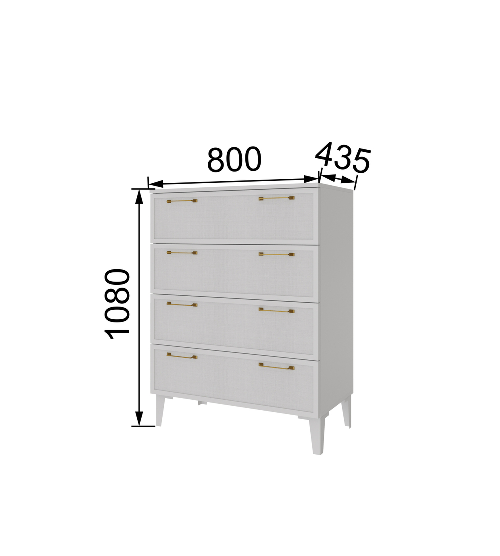 Спальня Толедо Комод ТК-20
