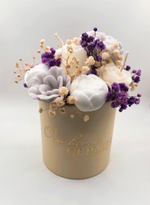 Подарочный набор в коробке из свеч и мыла "От всего сердца 2"