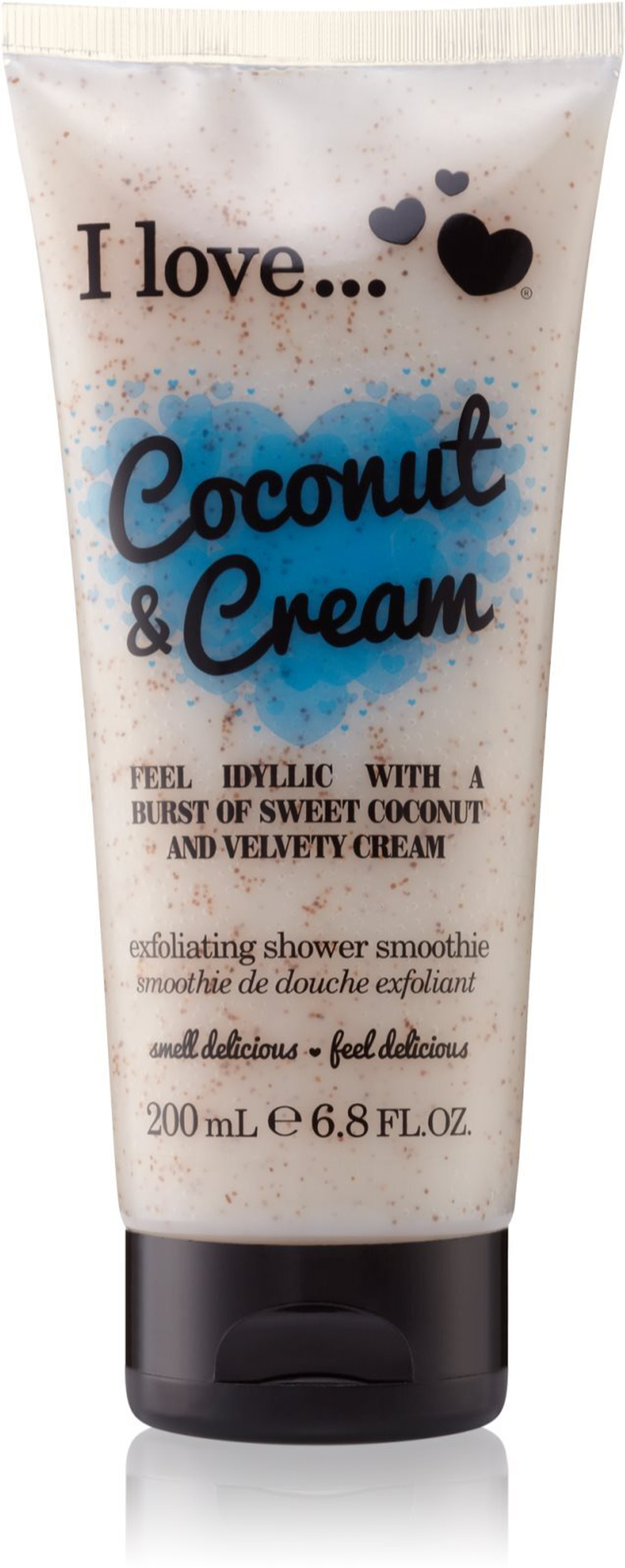 I love... Coconut & Cream - скраб для душа /   200  ml  / GTIN 5060217188750
