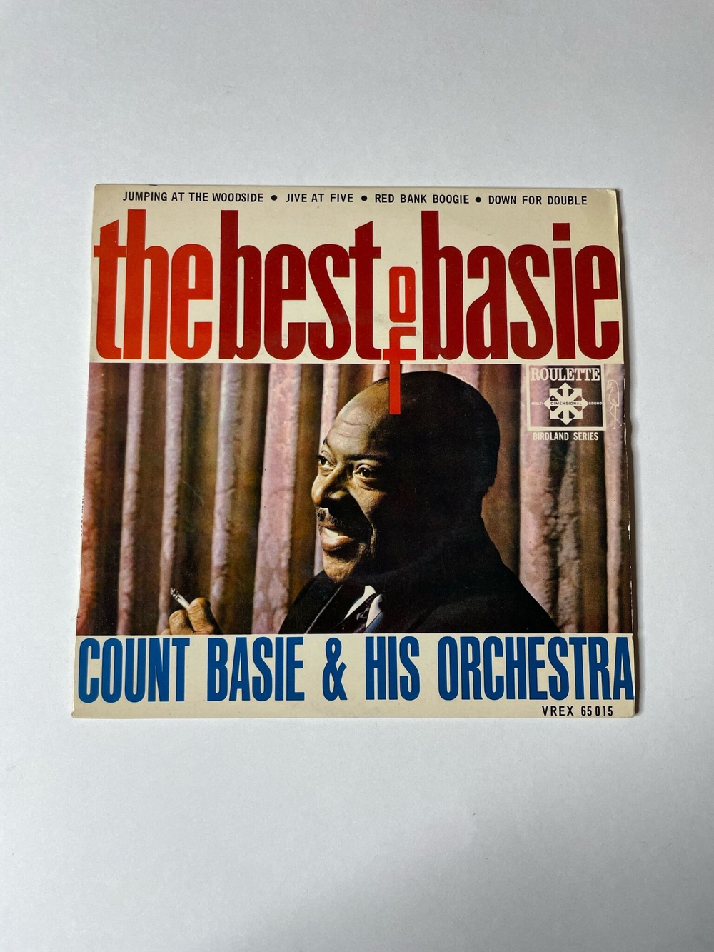 Винтажная виниловая пластинка LP Count Basie And His Orchestra Les Classiques The Best Of Basie (France 1969) 7 дюймов
