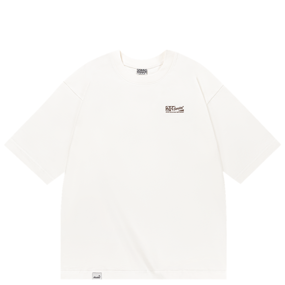 Футболка HAIDED DECONSTRUCTION Ecru