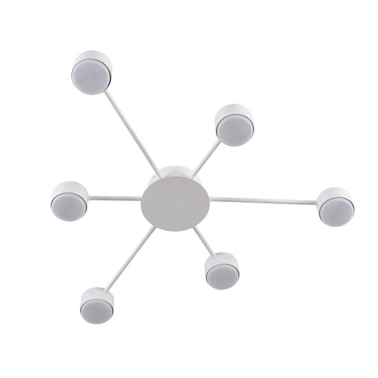 8343/6C COMFI белый, металл Люстра GX53 LED 6*7W 220V TORINA