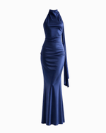 dark blue dress x Dilara