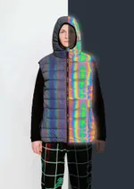 Жилет Гидроплан Rainbow Светоотражающий Черный Унисекс