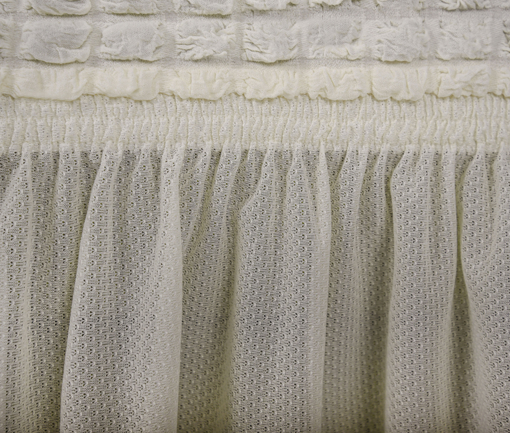 Чехол на угловой диван, цвет Кремовый