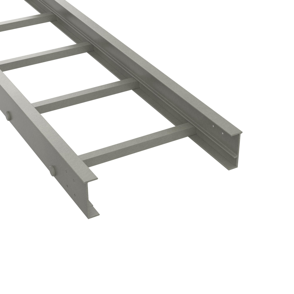 Лестничный лоток 100х500, L 3000, стеклопластик