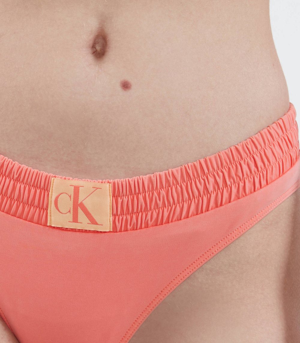 Трусики бикини Calvin Klein Swimwear - оранжевый(KW0KW01990)