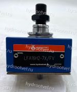 LFA16H2-7X/F - Крышка для логического клапана, типоразмер Ду16 функционал - H2 = крышка со одним каналом X и ограничителем хода картриджного клапана, внешний канал X - F = есть, уплотнение NBR