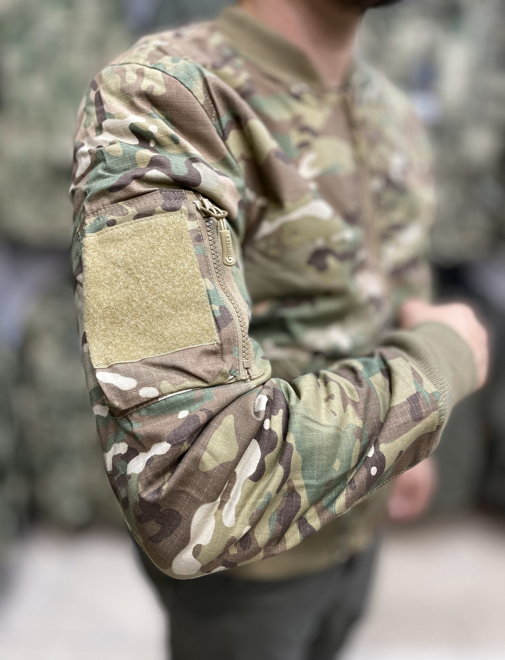 Бомбер Tactical RipStop flight jacket Мультикам