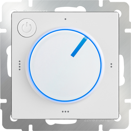 Терморегулятор электромеханический для теплого пола (белый)