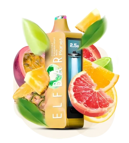 Elf Bar Planet 25000 - Pineapple Passion Fruit Baja (5% nic)
