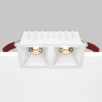 Встраиваемый светодиодный светильник Maytoni Alfa LED DL043-02-10W3K-SQ-W