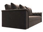Диван-книжка Сиеста, Коричневый, Велюр, 117669