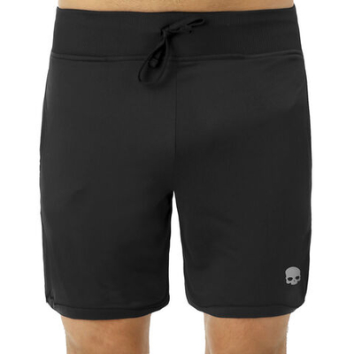 Мужские теннисные шорты Hydrogen Tech Shorts Men - Black, Silver