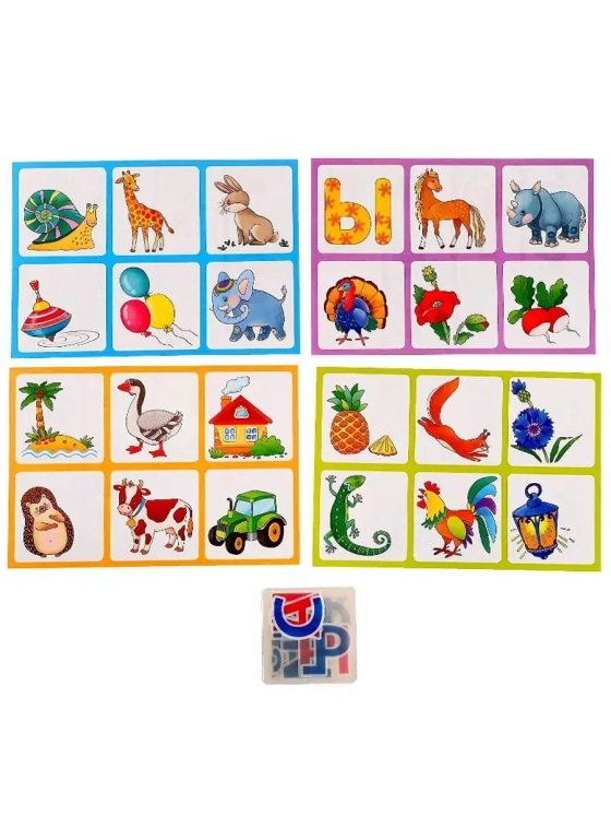 IQ-Лото пластиковое Азбука. Подбери букву