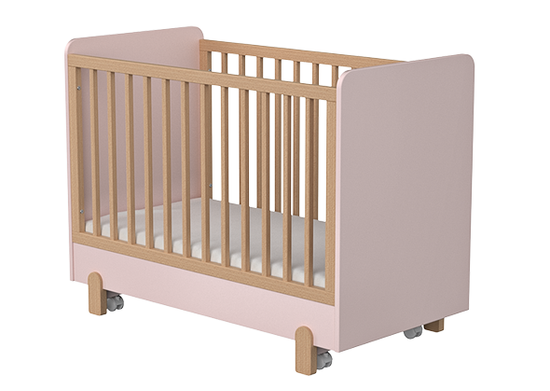 Кроватка Ice-cream 60*120 см (розовый)