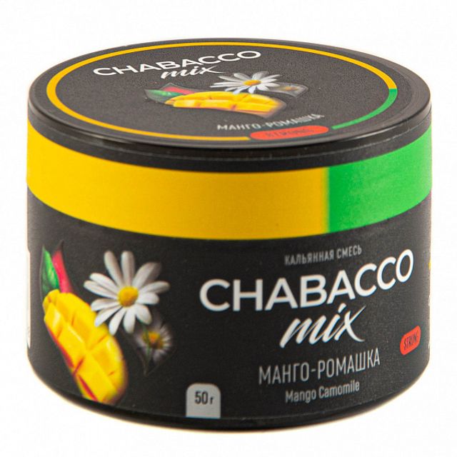 Бестабачная смесь Chabacco Mix Strong - Mango Chamomile 50 г