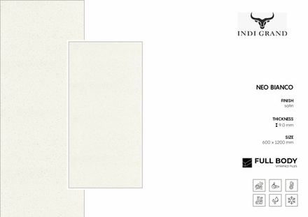 Керамогранит Full Body Neo Bianco 60х120