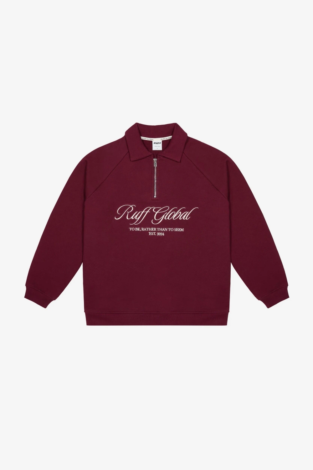 Halfzip RAFF Sport Jacket, Бургунди