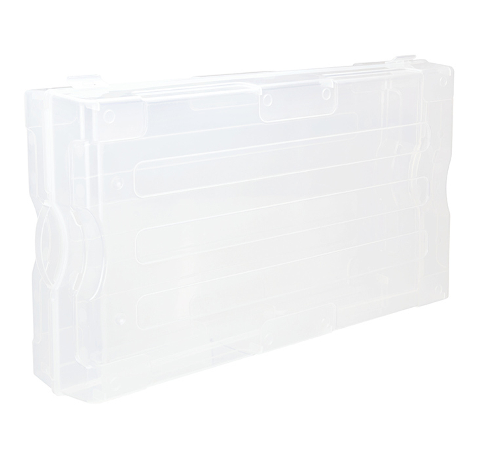 Коробка для хранения обуви прозрачная 610*340*130 М2870